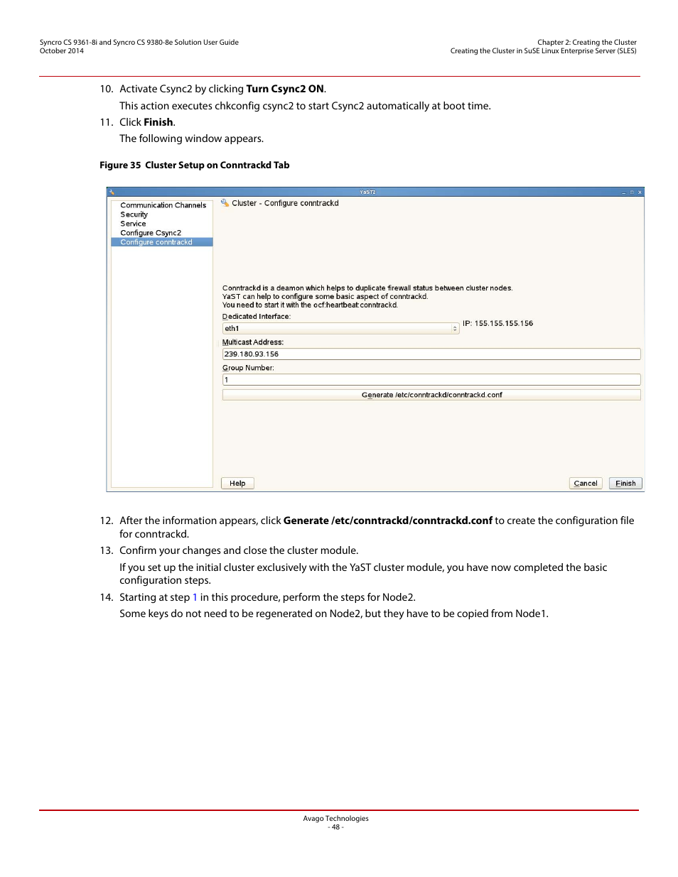 Avago Technologies Syncro 9361-8i User Manual | Page 48 / 81