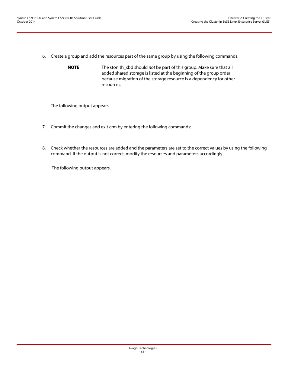 Avago Technologies Syncro 9361-8i User Manual | Page 53 / 81