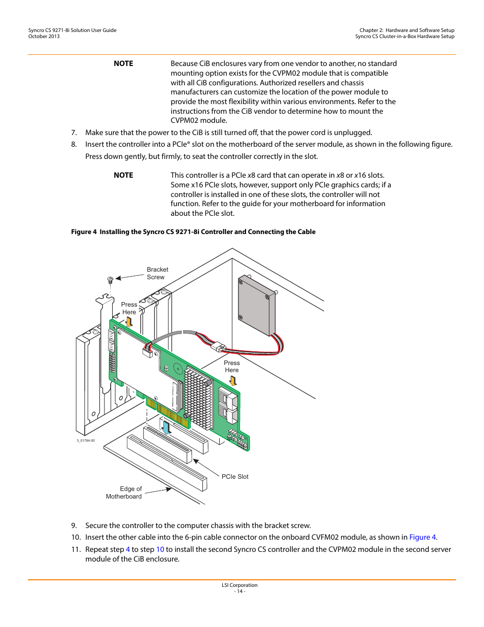 Avago Technologies Syncro CS 9271-8i User Manual | Page 14 / 80