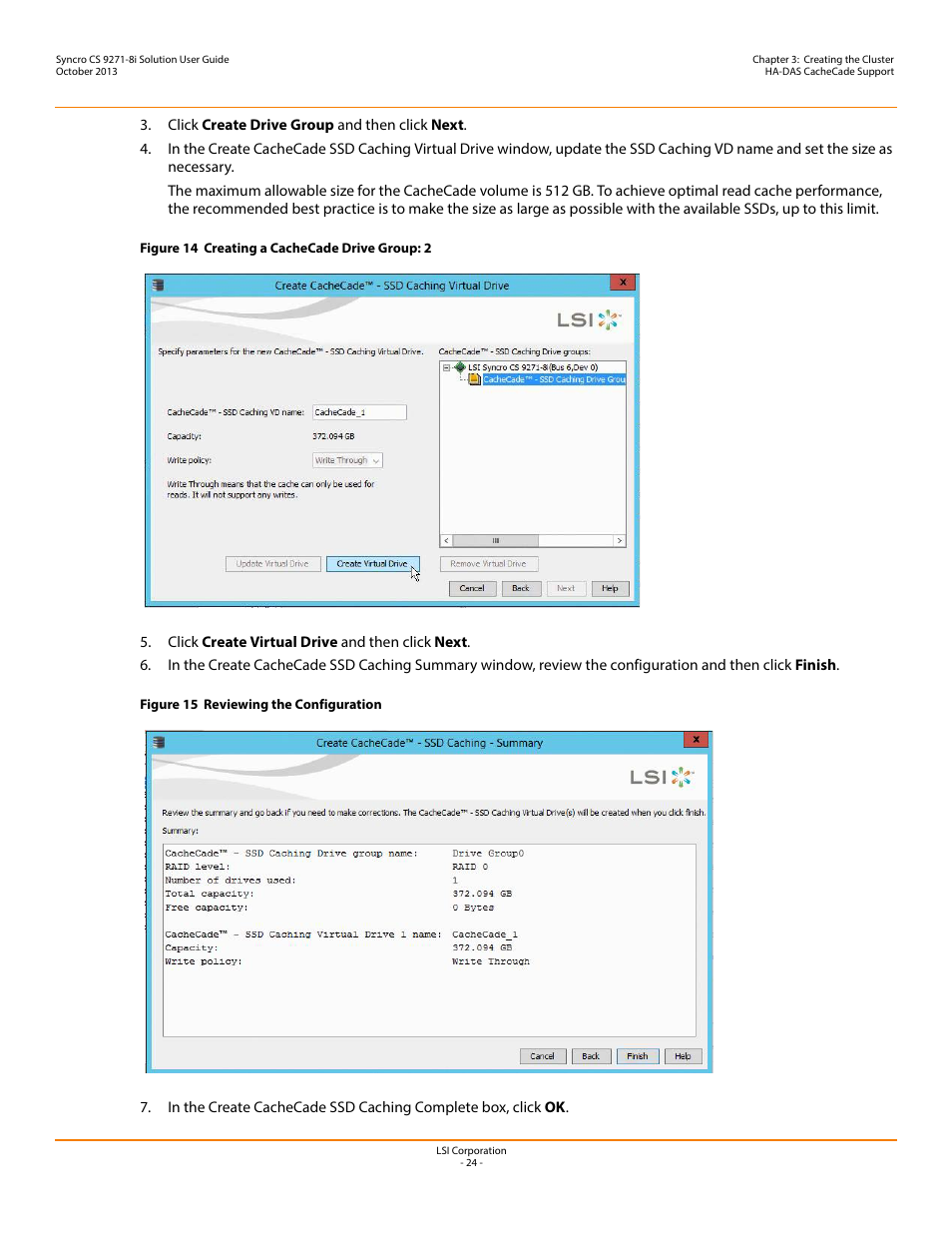 Avago Technologies Syncro CS 9271-8i User Manual | Page 24 / 80
