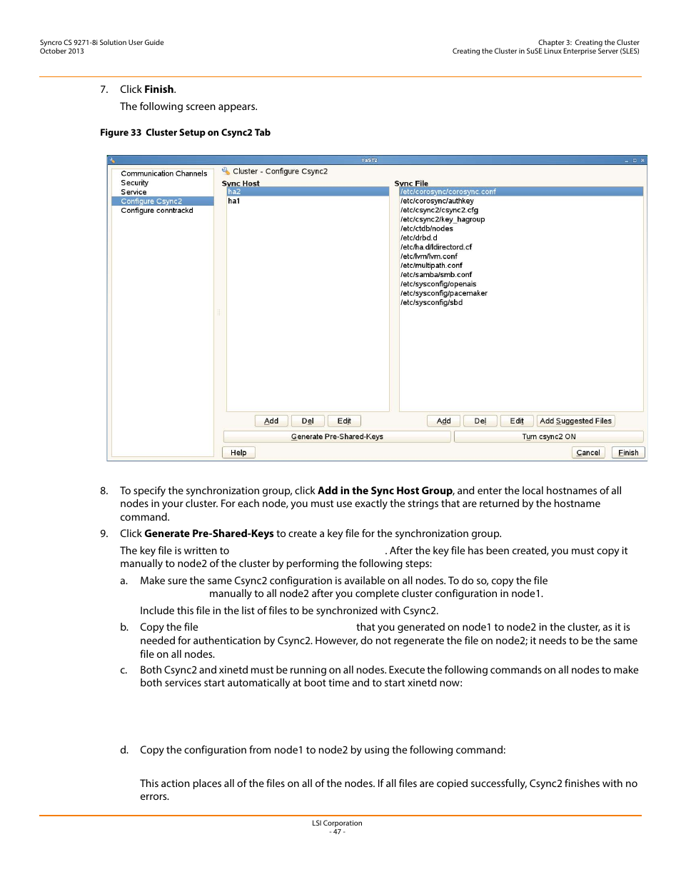 Avago Technologies Syncro CS 9271-8i User Manual | Page 47 / 80