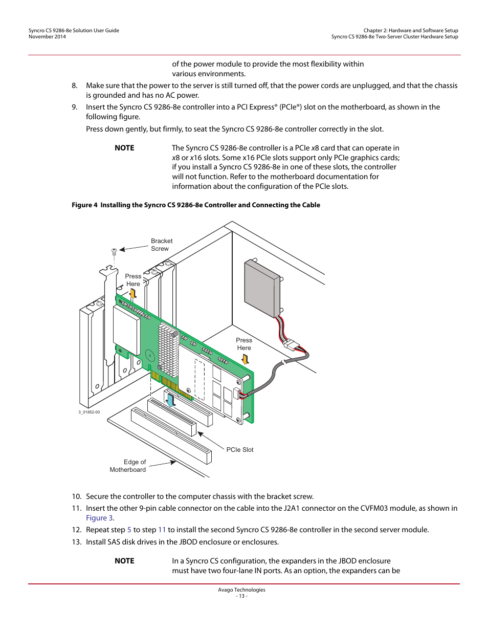 Figure | Avago Technologies Syncro CS 9286-8e User Manual | Page 13 / 80