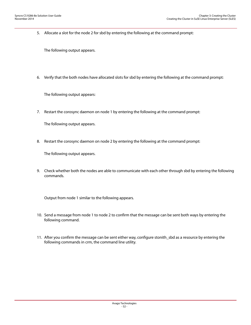Avago Technologies Syncro CS 9286-8e User Manual | Page 52 / 80