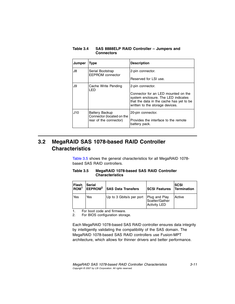 Avago Technologies MegaRAID SAS 8204ELP User Manual | Page 55 / 72