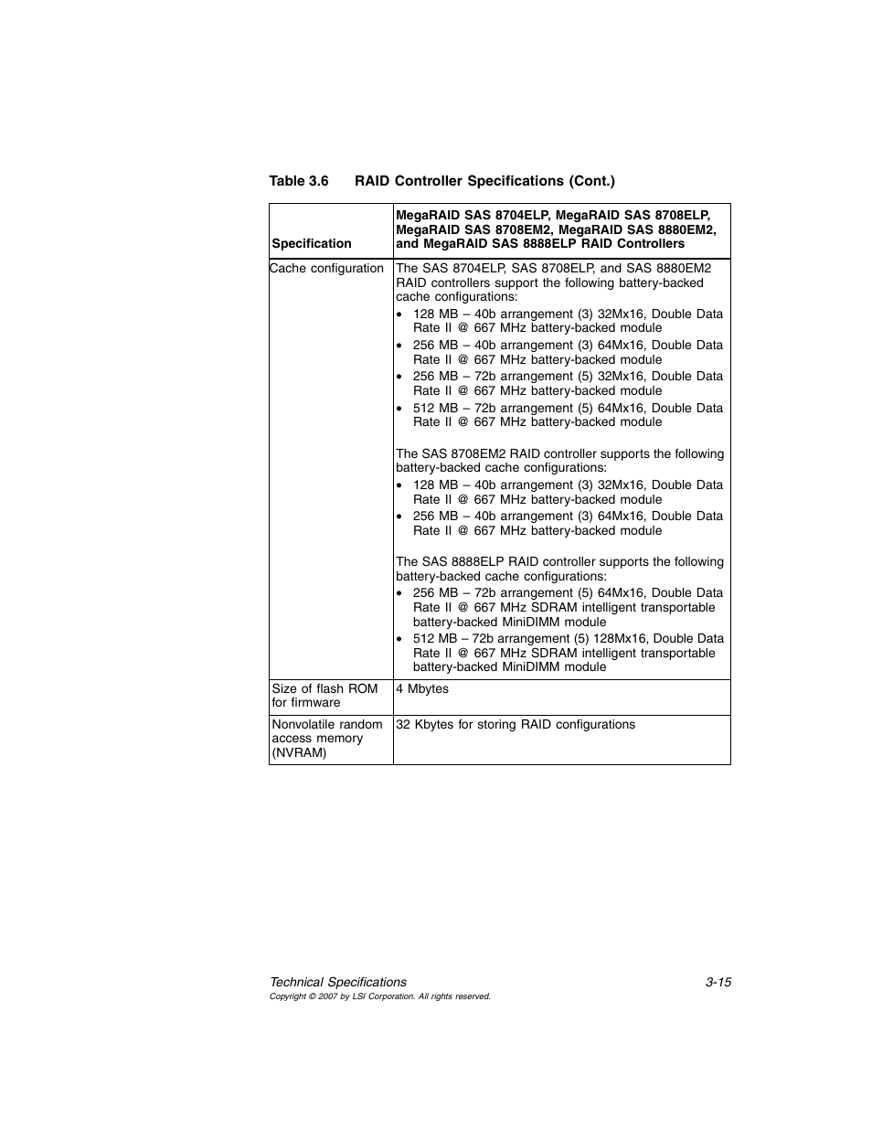 Avago Technologies MegaRAID SAS 8204ELP User Manual | Page 59 / 72
