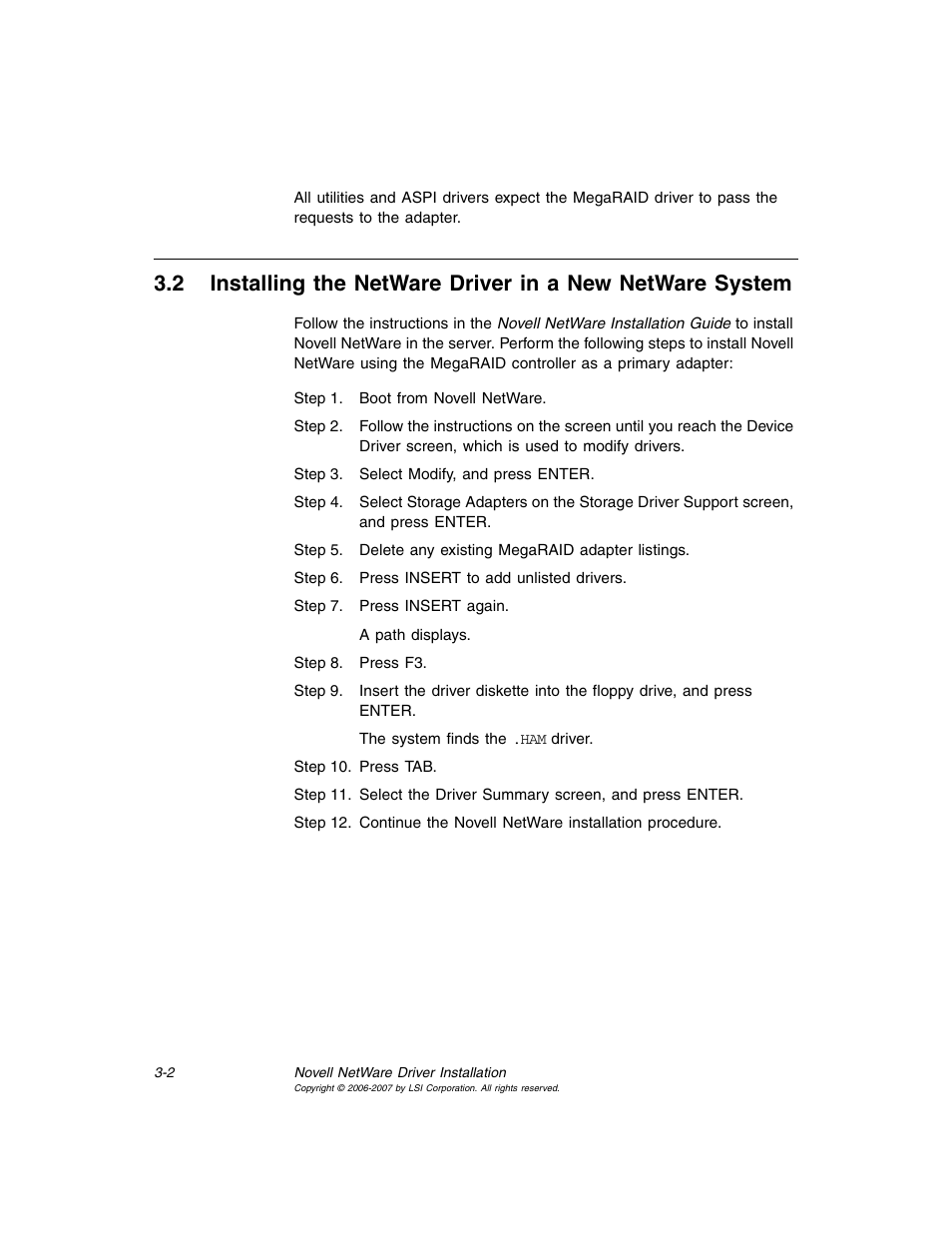 Avago Technologies MegaRAID SAS 8308ELP User Manual | Page 20 / 36