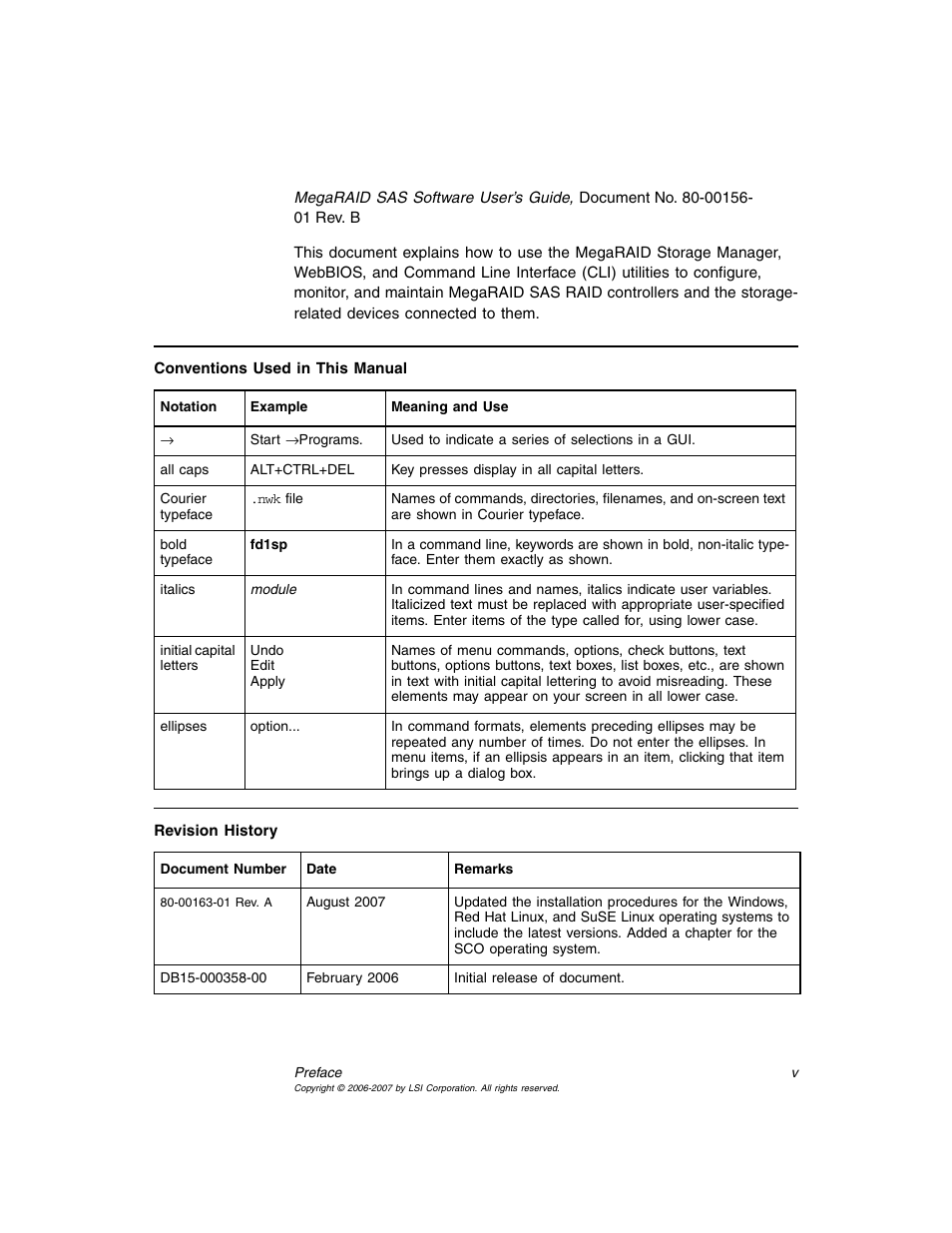 Avago Technologies MegaRAID SAS 8308ELP User Manual | Page 5 / 36