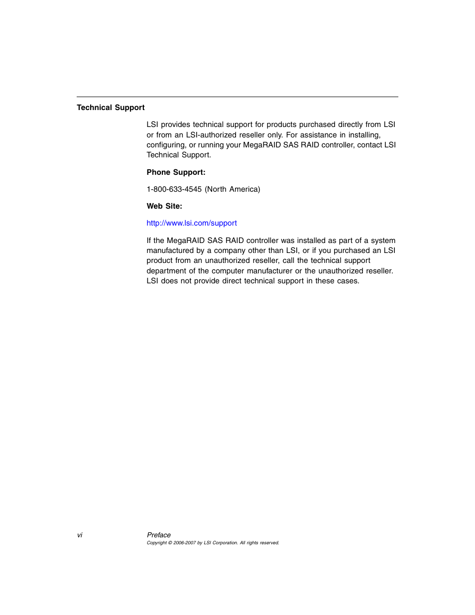 Avago Technologies MegaRAID SAS 8308ELP User Manual | Page 6 / 36