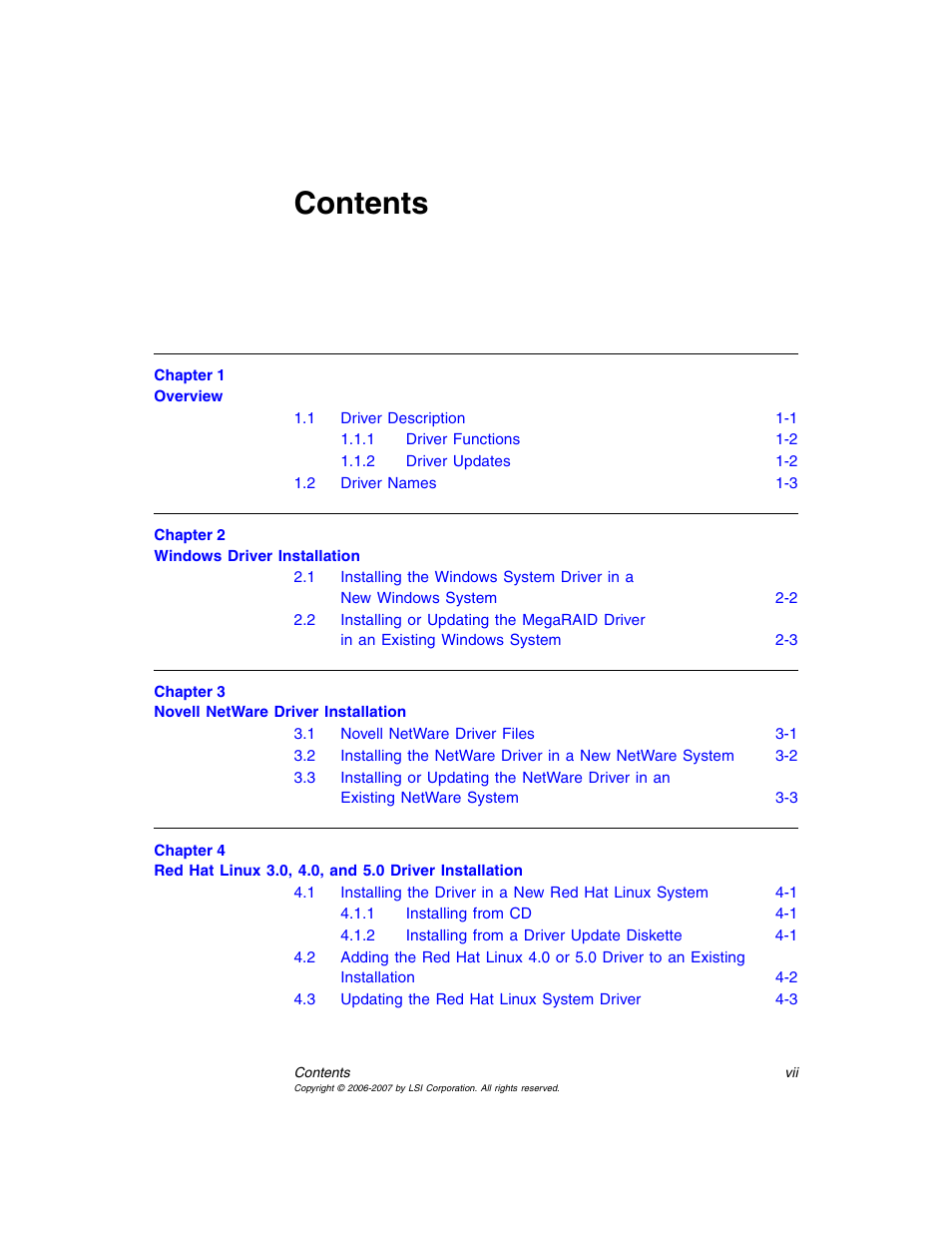 Avago Technologies MegaRAID SAS 8308ELP User Manual | Page 7 / 36