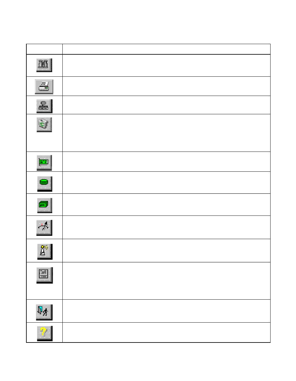 Table5.2 power console plus toolbar icons, Power console plus toolbar icons | Avago Technologies MegaRAID SATA 150-4 (523) User Manual | Page 115 / 154