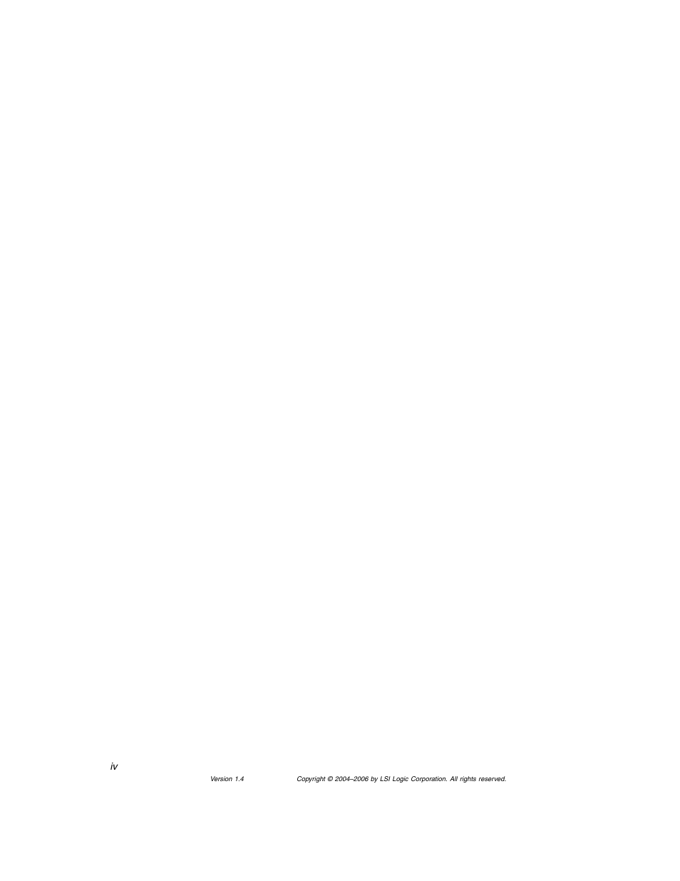 Avago Technologies MegaRAID SATA 300-4XLP User Manual | Page 4 / 54