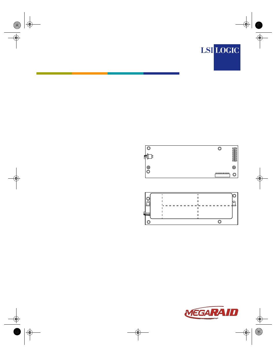 Avago Technologies MegaRAID SATA 300-8X User Manual | 2 pages