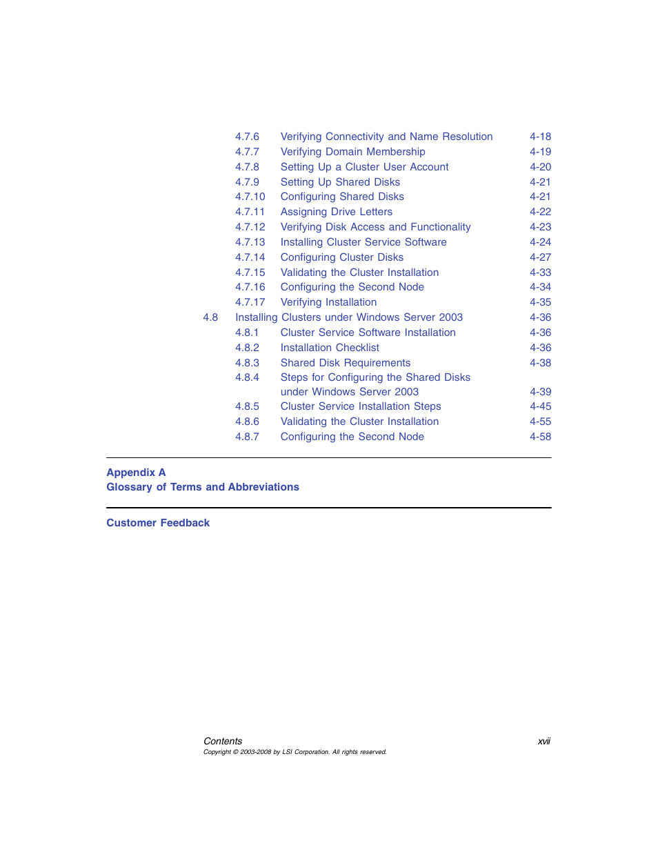 Avago Technologies MegaRAID SCSI 320-0 (520-0 CH) User Manual | Page 11 / 128