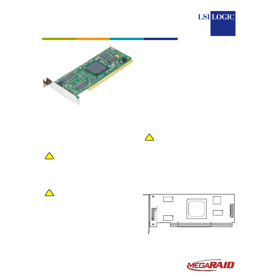Avago Technologies MegaRAID SCSI 320-0X (530) User Manual | 3 pages