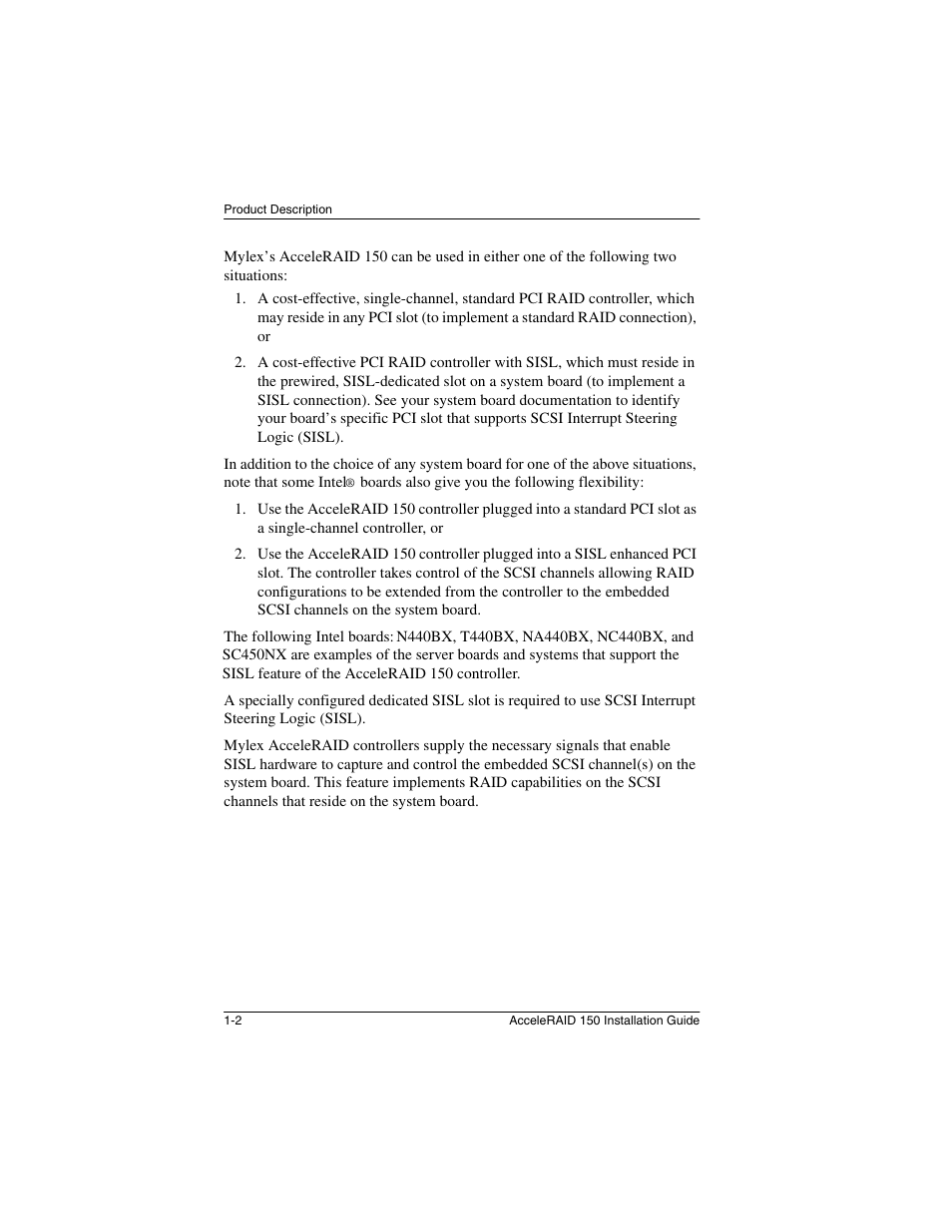 Avago Technologies AcceleRAID 150 User Manual | Page 10 / 102