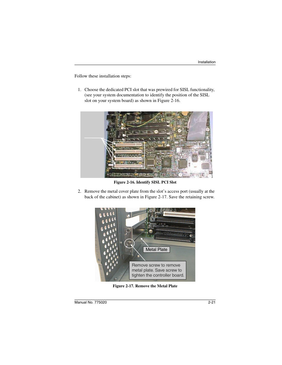 Pc i slo ts | Avago Technologies AcceleRAID 150 User Manual | Page 35 / 102