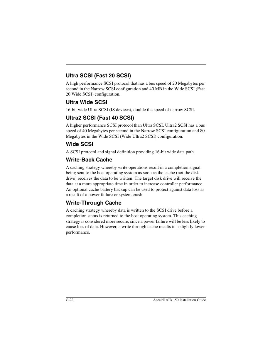 Avago Technologies AcceleRAID 150 User Manual | Page 92 / 102