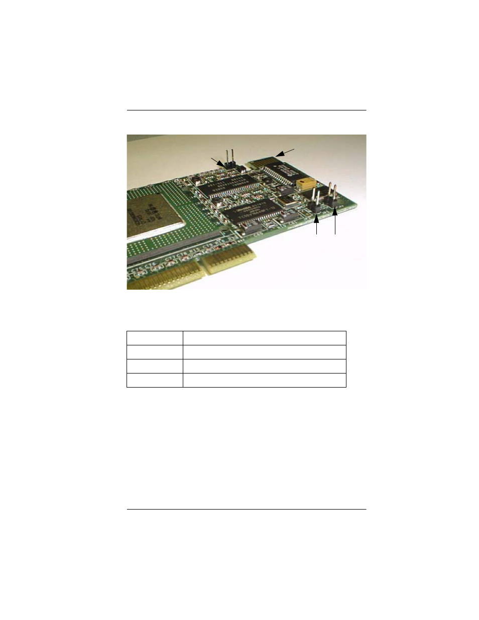 Figure 2-3, And table 2-3, In figure 2-3 and are | Bed in table 2-3 | Avago Technologies AcceleRAID 170LP User Manual | Page 27 / 96