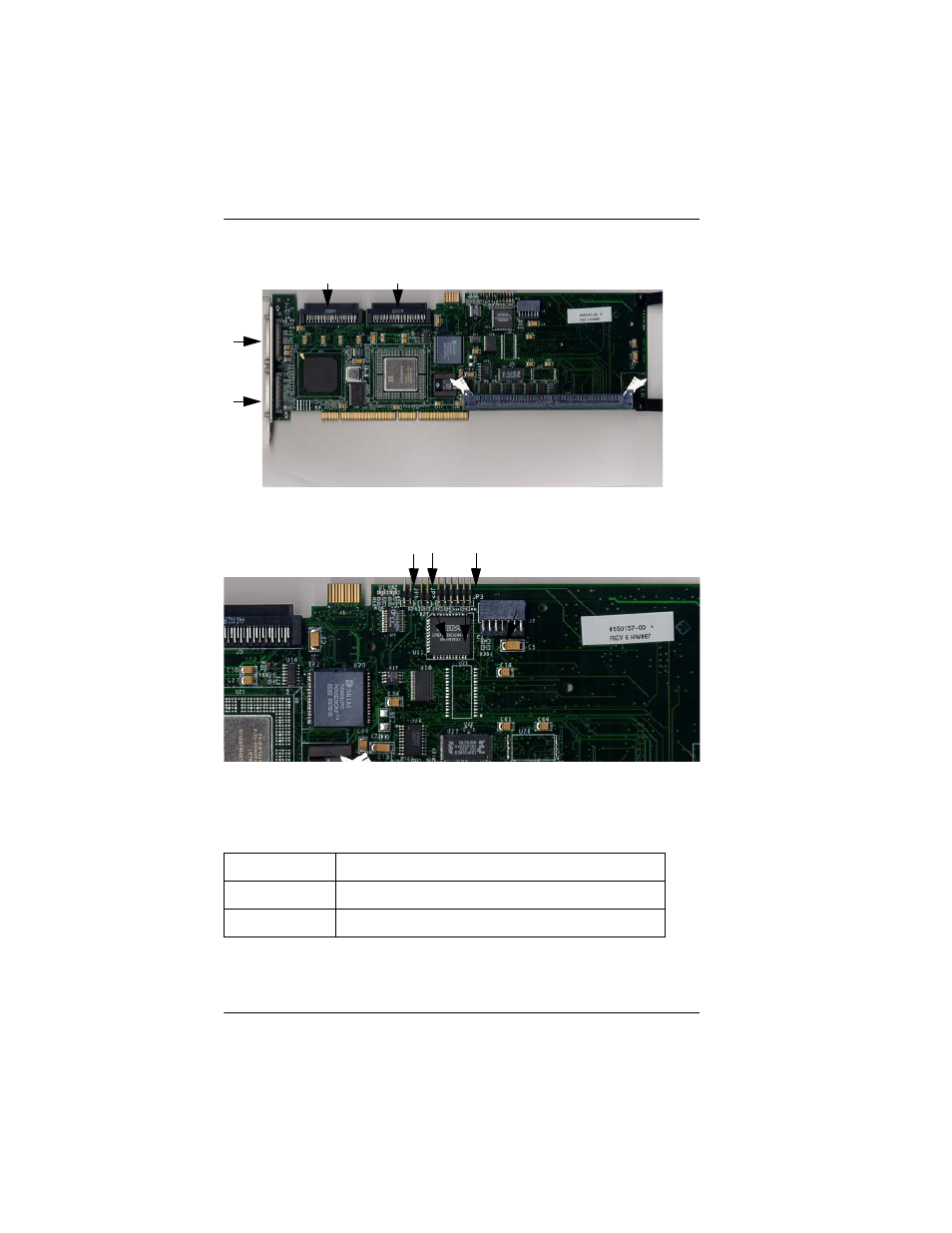 In figure 1, See table 1, In figure 2 | Avago Technologies AcceleRAID 352 User Manual | Page 14 / 24