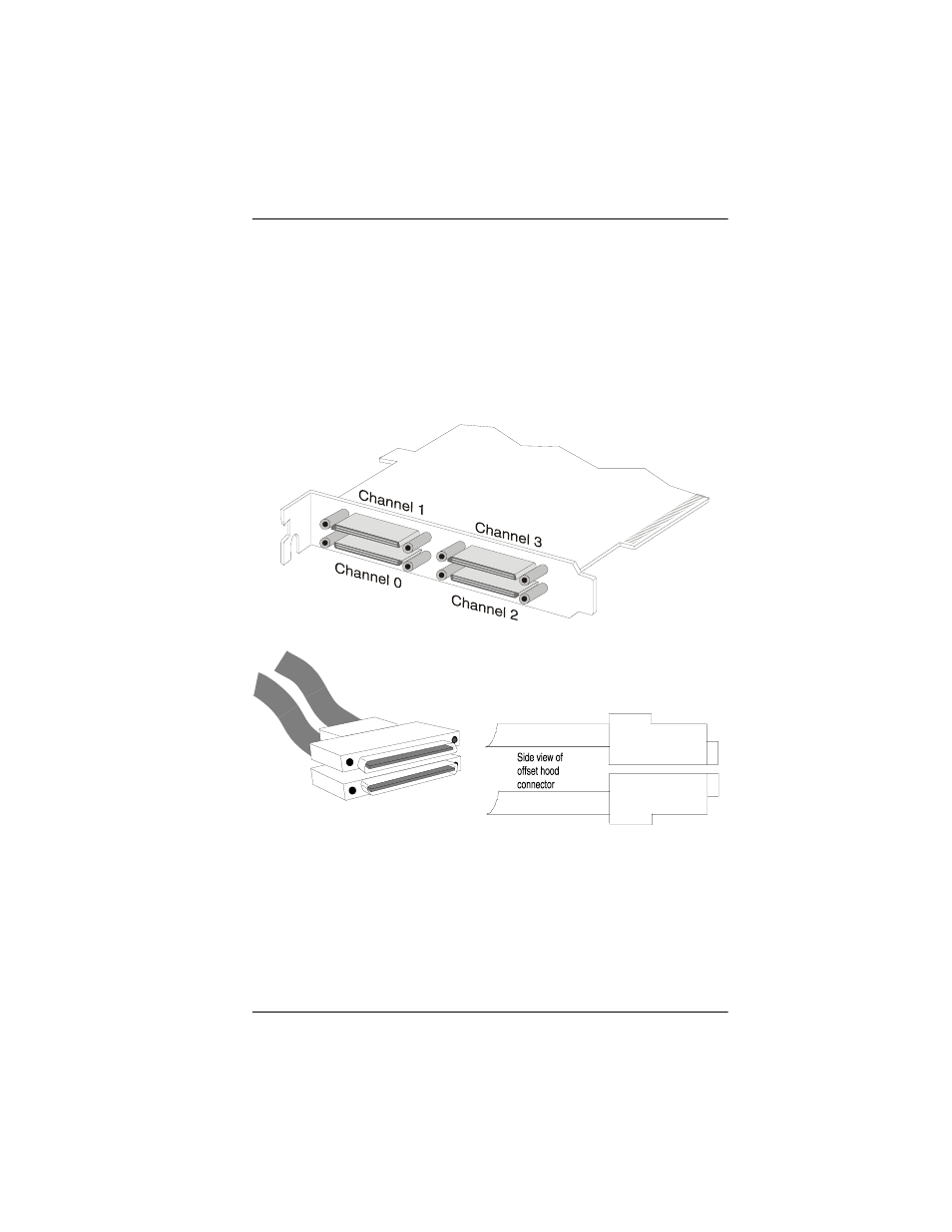 External scsi connectors, External scsi connectors -11 | Avago Technologies eXtremeRAID 2000 User Manual | Page 33 / 84