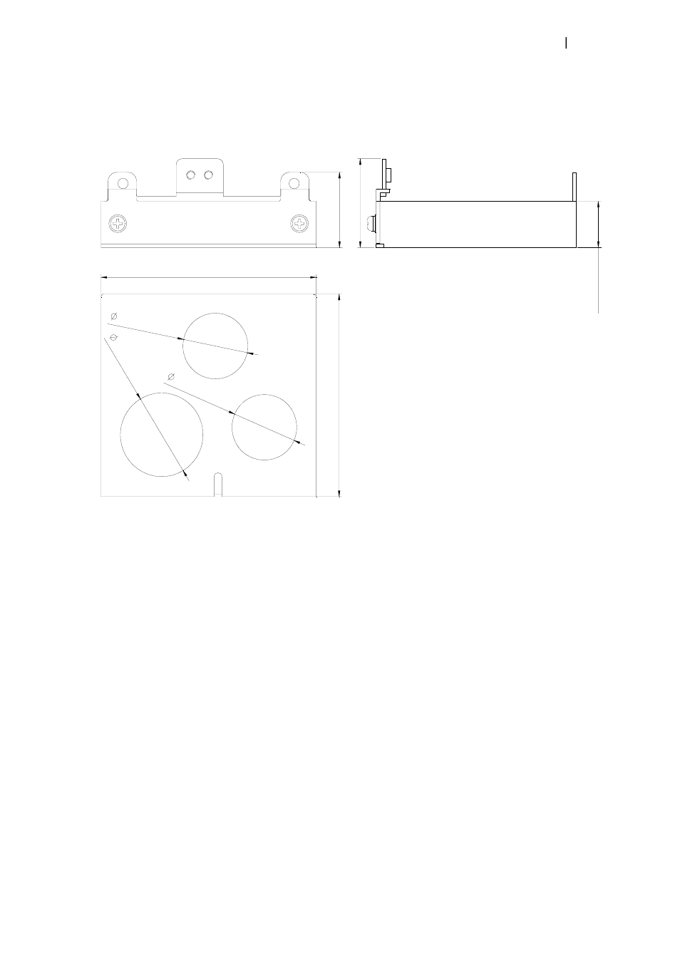 B.8 conduit bracket (bk-s) | Delta Electronics AC Motor Drive VFD007S23A User Manual | Page 174 / 186