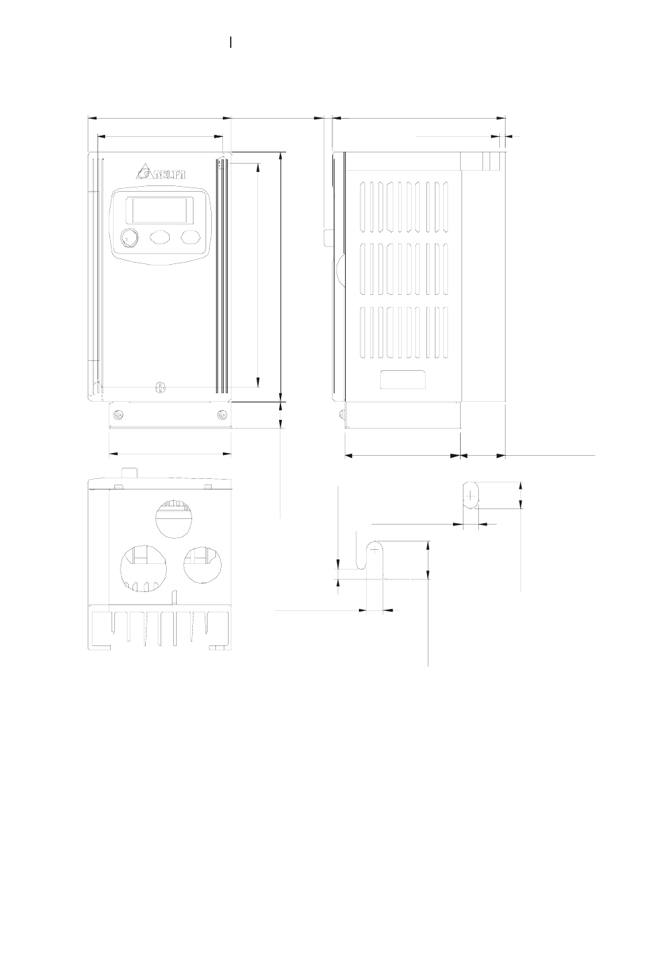 Delta Electronics AC Motor Drive VFD007S23A User Manual | Page 19 / 186