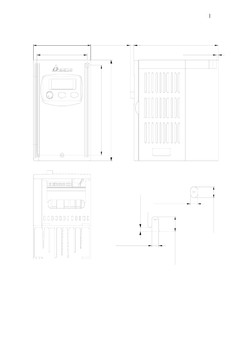 Delta Electronics AC Motor Drive VFD007S23A User Manual | Page 20 / 186