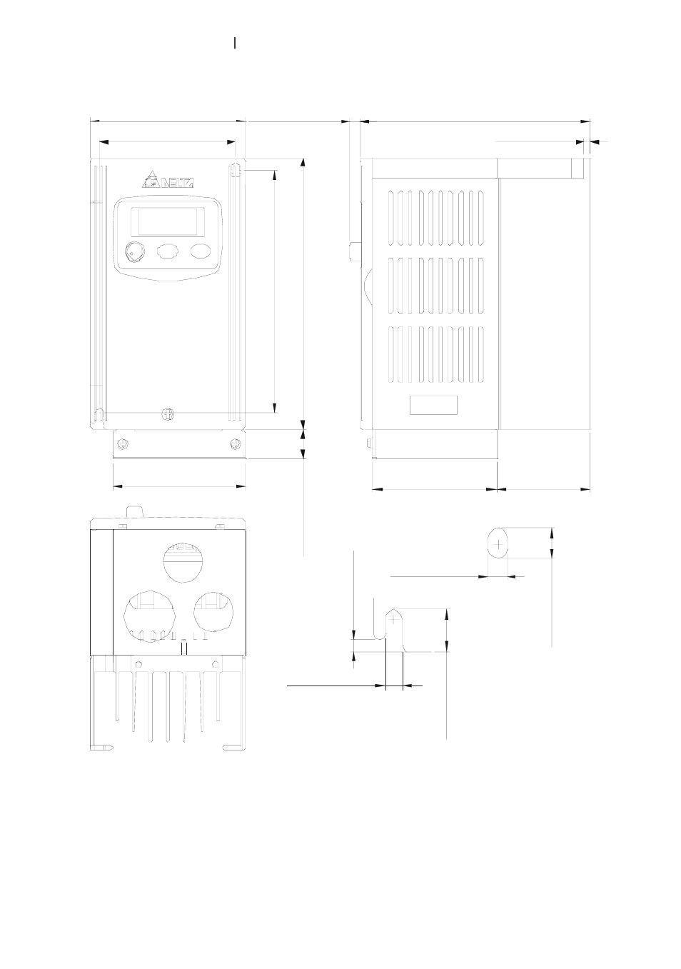 Delta Electronics AC Motor Drive VFD007S23A User Manual | Page 23 / 186