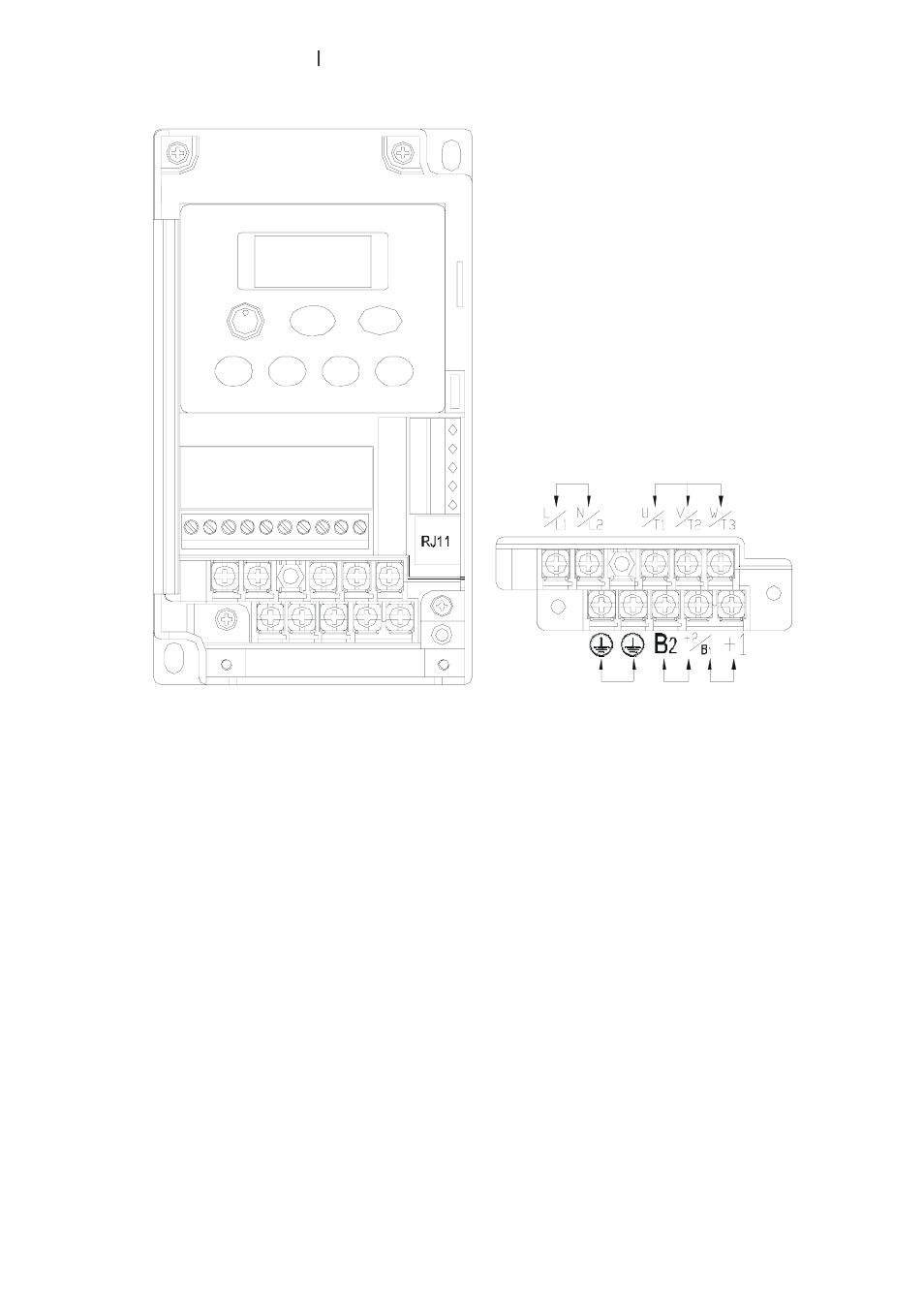 Power terminal | Delta Electronics AC Motor Drive VFD007S23A User Manual | Page 43 / 186