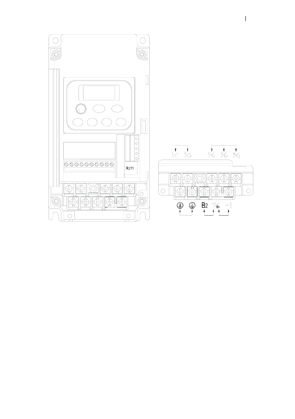 Power terminal | Delta Electronics AC Motor Drive VFD007S23A User Manual | Page 46 / 186