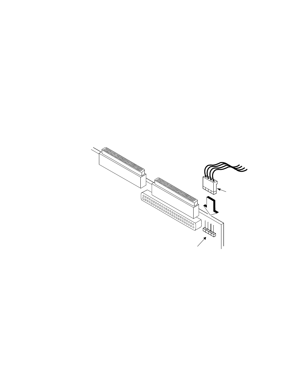 Figure2.8 scsi led connector, Scsi led connector | Avago Technologies LSI21040 User Manual | Page 31 / 72