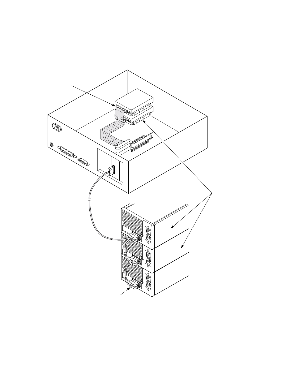 Internal and external scsi device termination | Avago Technologies LSI21040 User Manual | Page 40 / 72