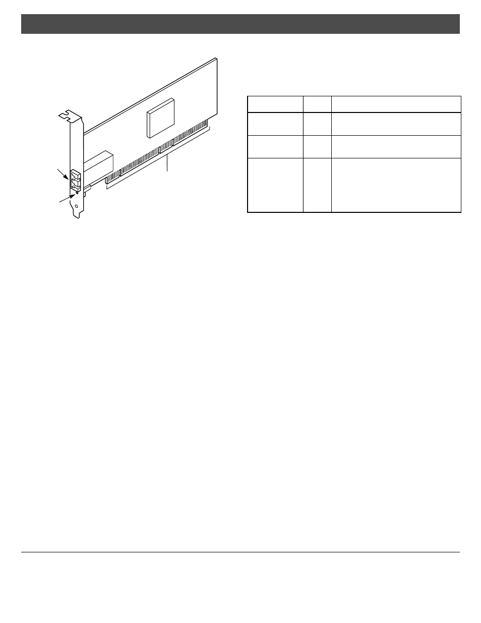 Default configuration, Quick hardware setup guide | Avago Technologies LSI7102XP-LC User Manual | Page 2 / 2