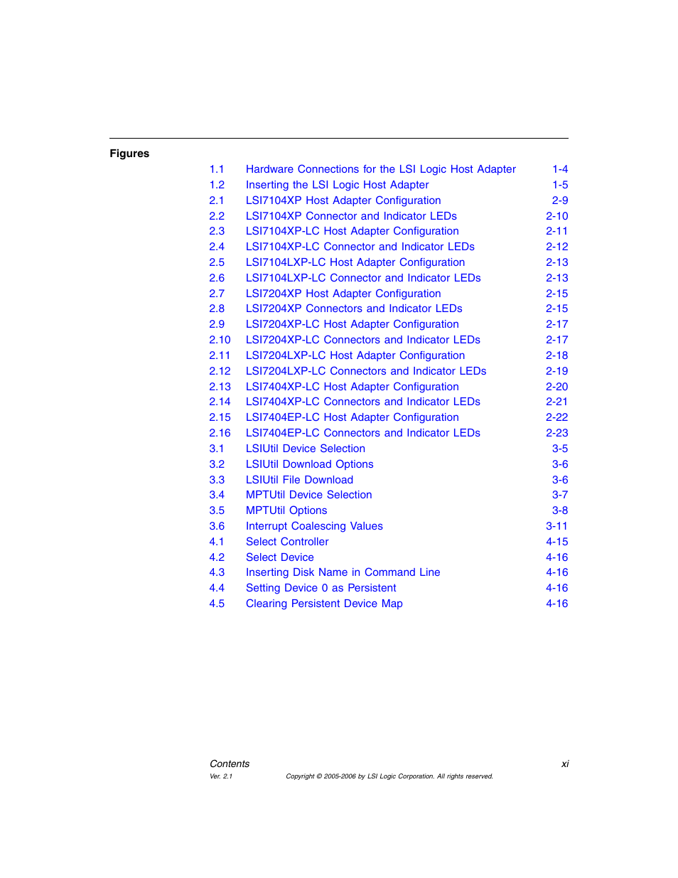 Avago Technologies LSI7104EP-LC User Manual | Page 11 / 76
