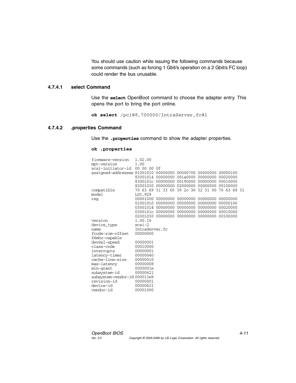 Avago Technologies LSI7104EP-LC User Manual | Page 67 / 76
