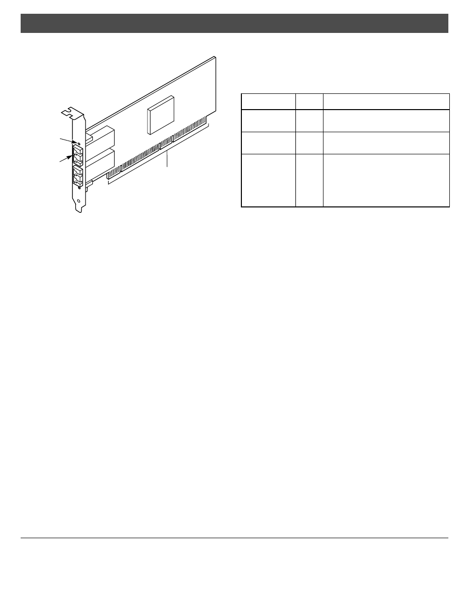 Default configuration, Quick hardware setup guide | Avago Technologies LSI7202XP-LC User Manual | Page 2 / 2