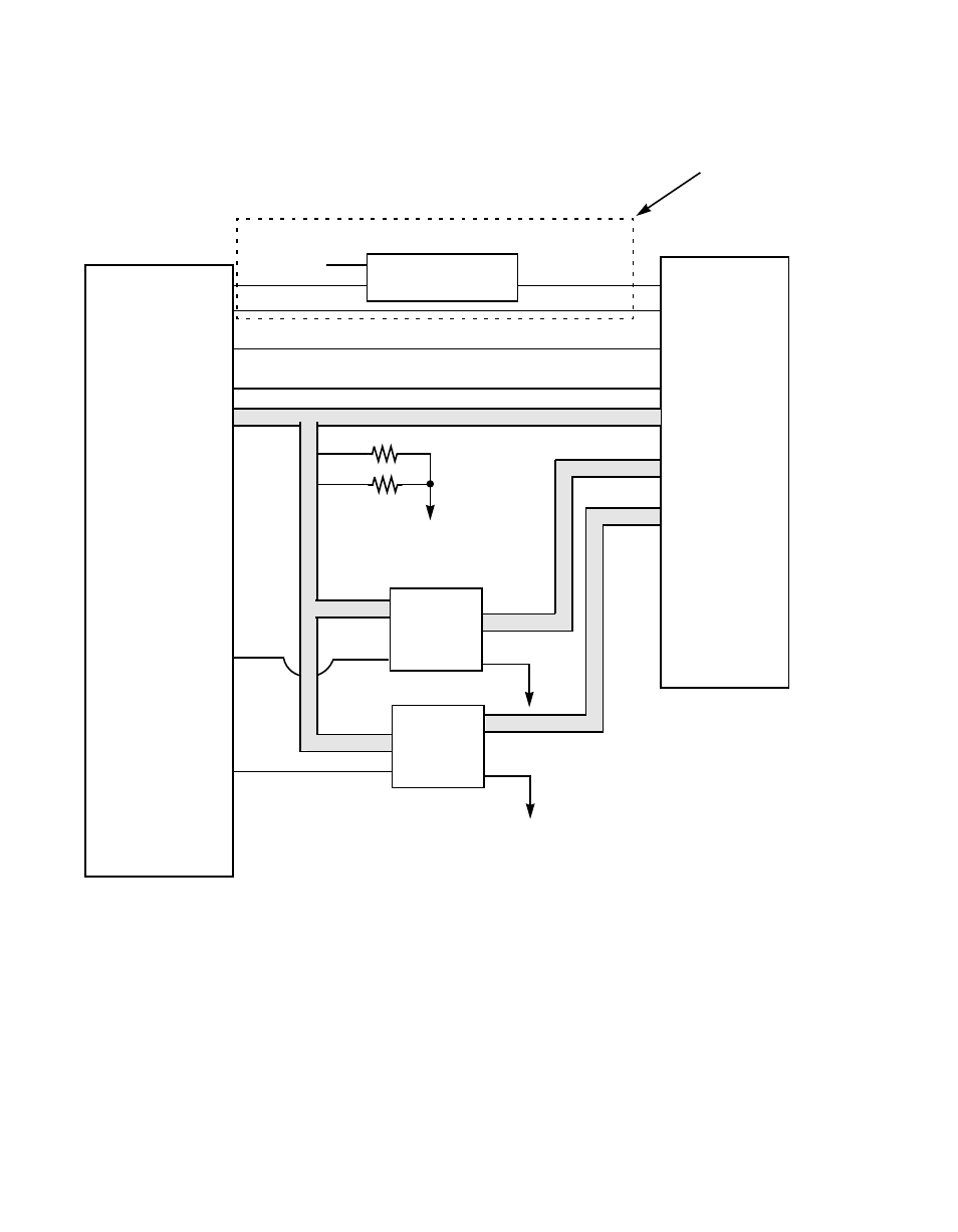 Figureb.2 64 kbyte interface with 150 ns memory, 64 kbyte interface with 150 ns memory | Avago Technologies LSI8751D User Manual | Page 302 / 314