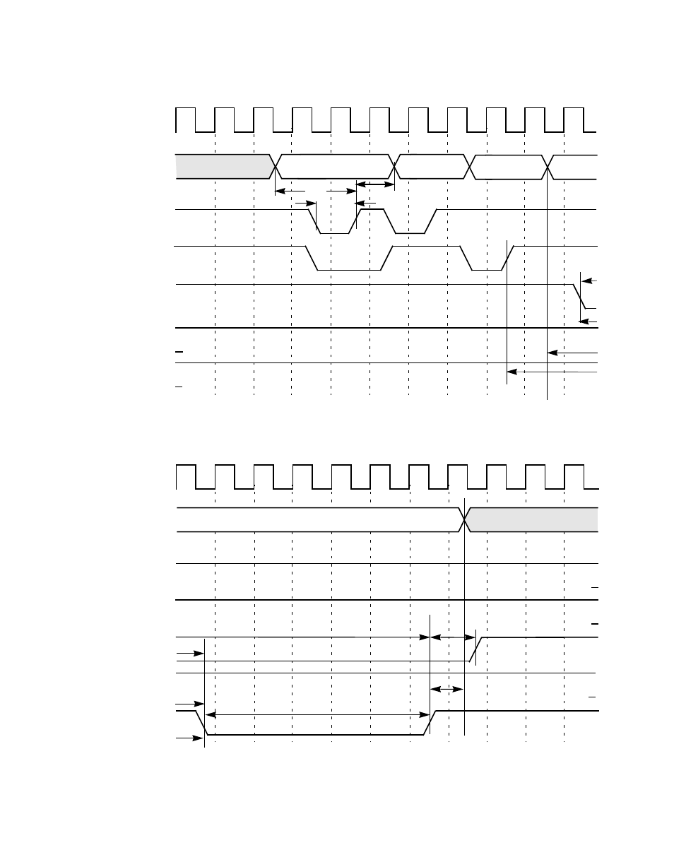 Figure6.32 slow memory (³ 128 kbytes) write cycle, Slow memory, Slow memory ( 128 kbytes) write cycle | Avago Technologies LSI53C1000R User Manual | Page 341 / 388
