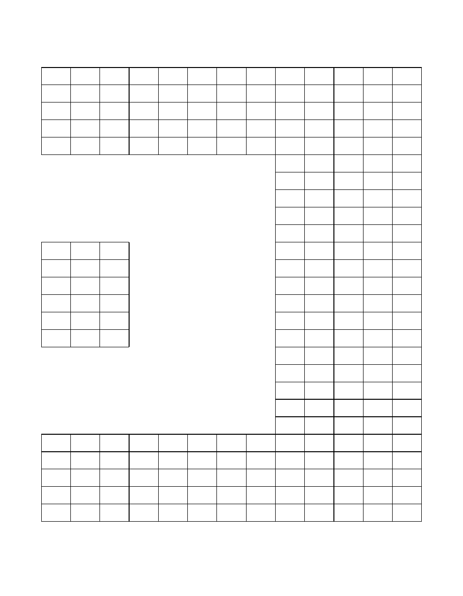 Lsi53c1000r 456 bga chip – top view (cont.), Package drawings 6-73 | Avago Technologies LSI53C1000R User Manual | Page 355 / 388
