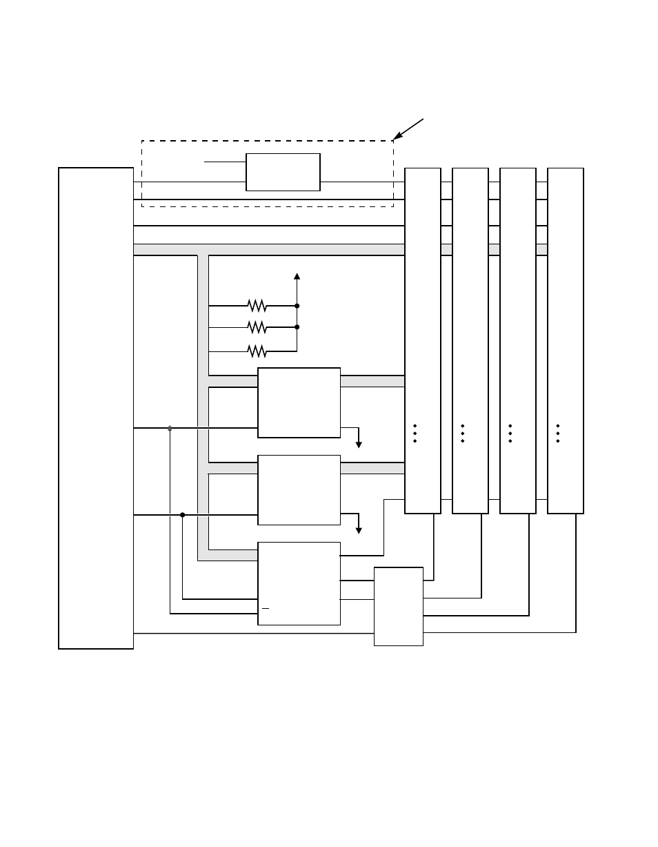 Figureb.4 512 kbyte interface with 150 ns memory, 512 kbyte interface with 150 ns memory | Avago Technologies LSI53C1000R User Manual | Page 372 / 388