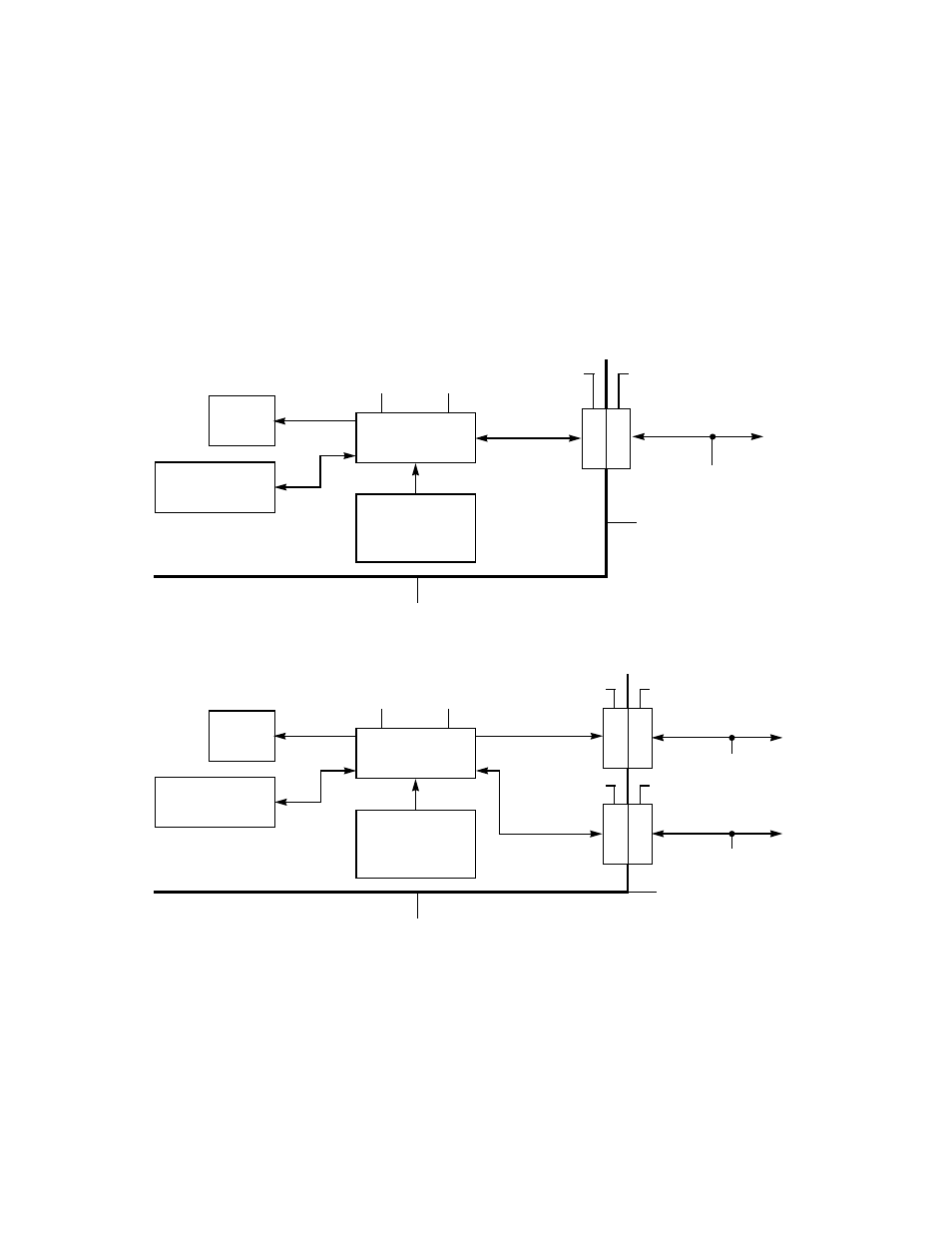 Figure1.1 single channel block diagram, Figure1.2 dual channel block diagram, Single channel block diagram | Dual channel block diagram | Avago Technologies LSI53C1010 User Manual | Page 26 / 322