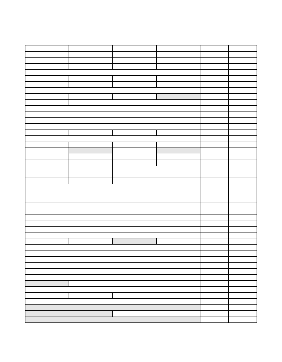 Table 4.2 scsi register map, Scsi register map, Table 4.2 | Avago Technologies LSI53C1010R User Manual | Page 141 / 396