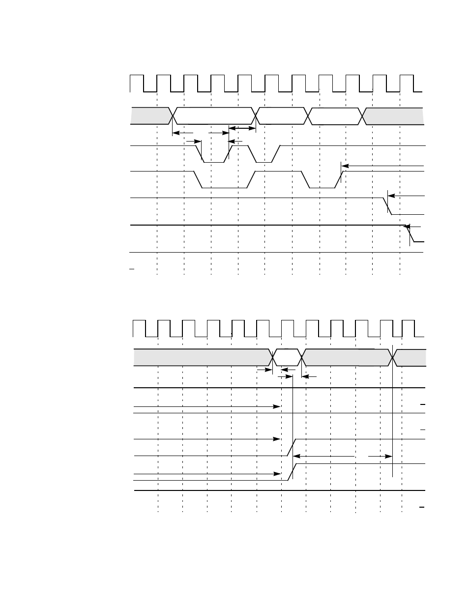 Figure6.31 slow memory (³ 128 kbytes) read cycle, Slow memory, Slow memory ( 128 kbytes) read cycle | Avago Technologies LSI53C1010R User Manual | Page 343 / 396