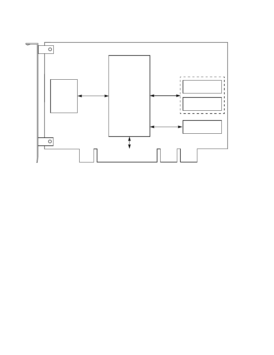 Figure1.1 typical lsi53c1020 board application, Typical lsi53c1020 board application | Avago Technologies LSI53C1020 User Manual | Page 17 / 176