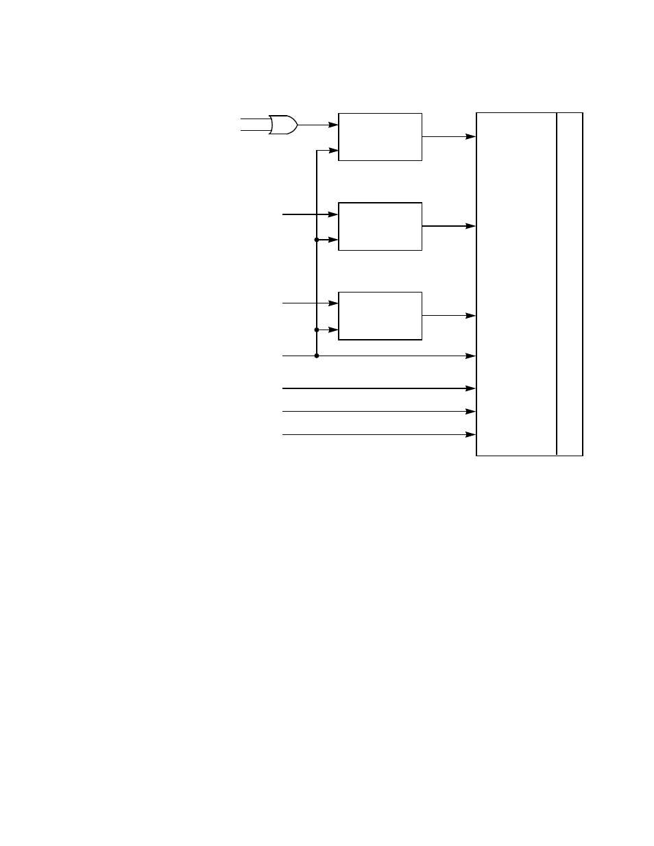 Figure2.4 flash rom block diagram, Flash rom block diagram | Avago Technologies LSI53C1020 User Manual | Page 51 / 176