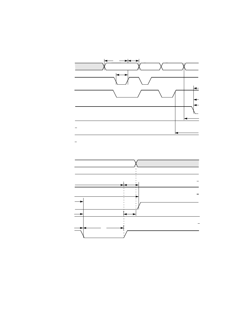 Figure5.9 nvsram write cycle, Nvsram write cycle, Nvsram write cycle (cont.) | Avago Technologies LSI53C1030 User Manual | Page 138 / 170