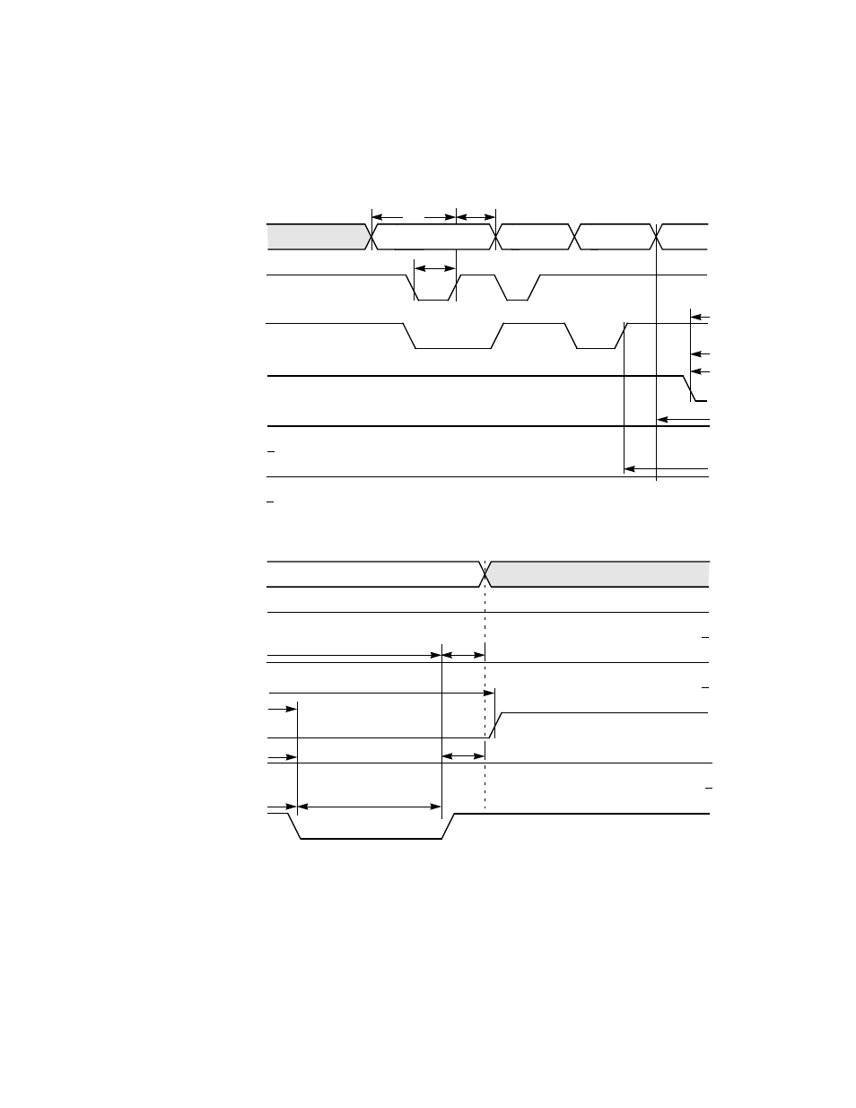 Figure5.11 flash rom write cycle, Flash rom write cycle, Flash rom write cycle (cont.) | Avago Technologies LSI53C1030 User Manual | Page 141 / 170
