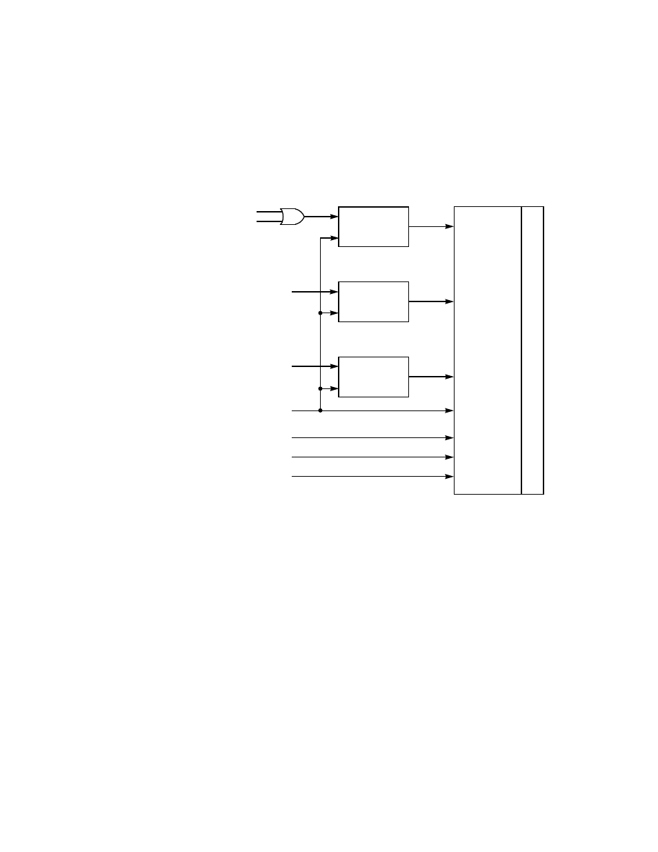 Figure2.4 flash rom block diagram, Flash rom block diagram | Avago Technologies LSI53C1030 User Manual | Page 55 / 170