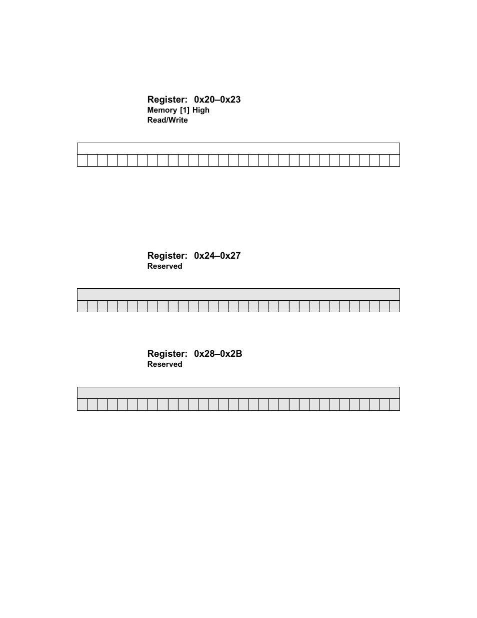 Memory [1, High, Memory [1] high | Avago Technologies LSI53C1030 User Manual | Page 97 / 170