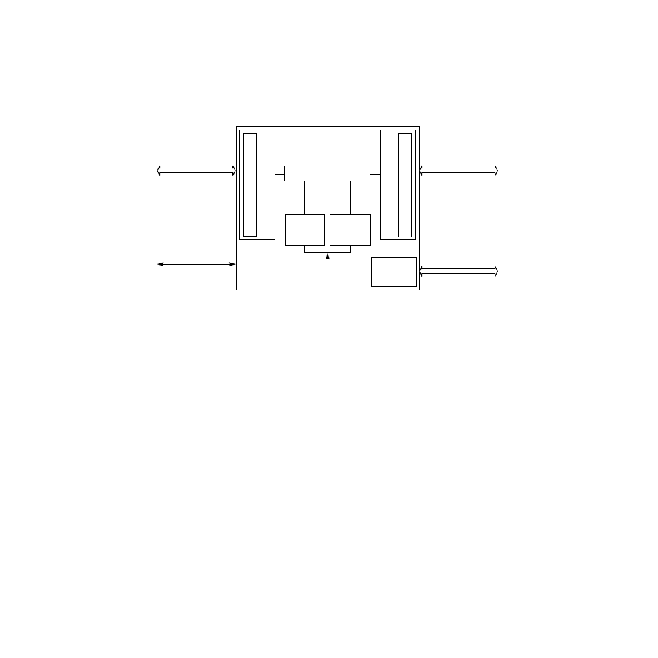 Scsi a-side and b-side single-ended control blocks, Lsi53c120 block diagram, Figure 2.1 | Avago Technologies LSI53C120 User Manual | Page 20 / 68